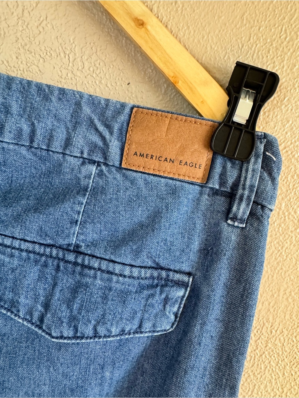 American Eagle Baggy Wide-Leg Trouser Jeans | Size 14 Short - Picture 12 of 15
